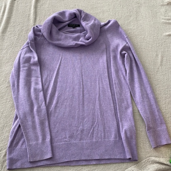 Brand new purple cowl neck sweater from BR factory - Picture 1 of 1